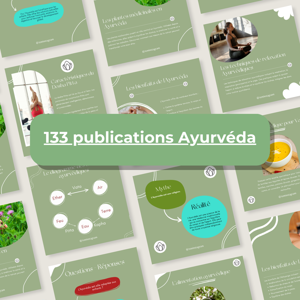 Pack Contenu AYURVEDA