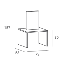 Coiffeuse ROYAL II CENTRAL
