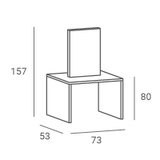Coiffeuse ROYAL II CENTRAL