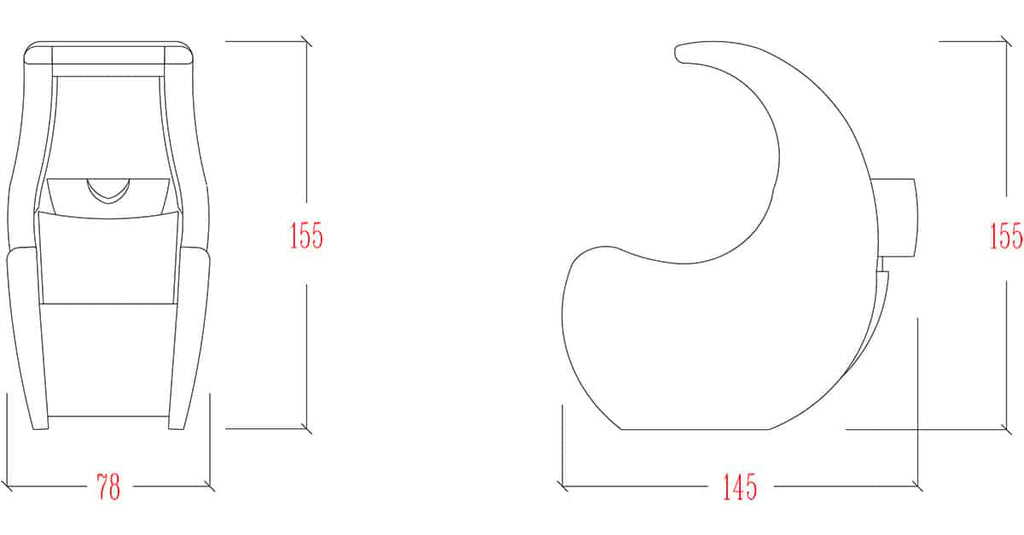 S-COLOR washing chair