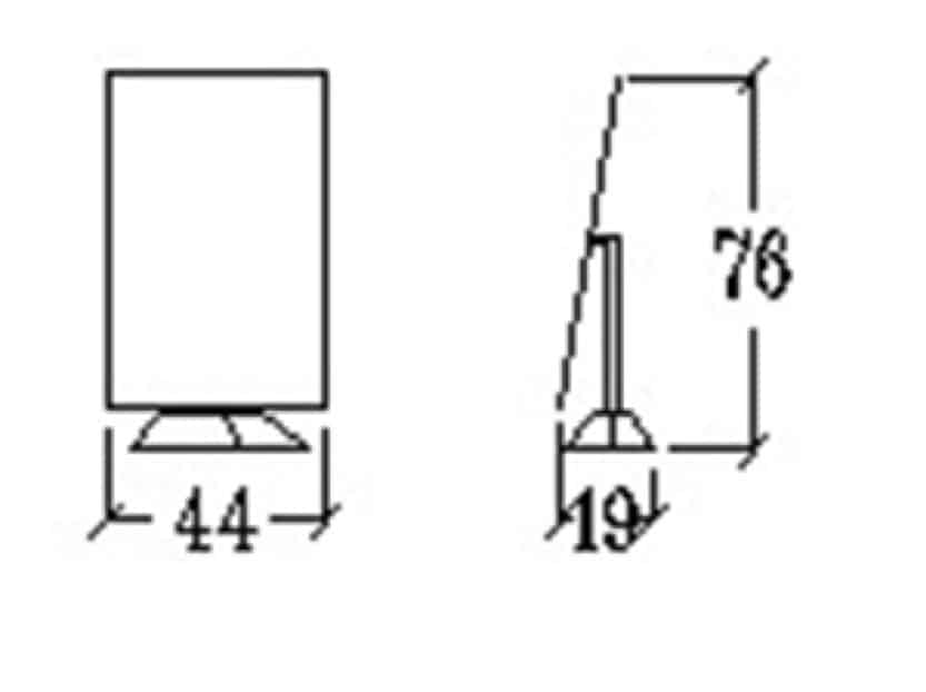 Double tender mirror