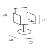 Fauteuil de Coiffure TULIP