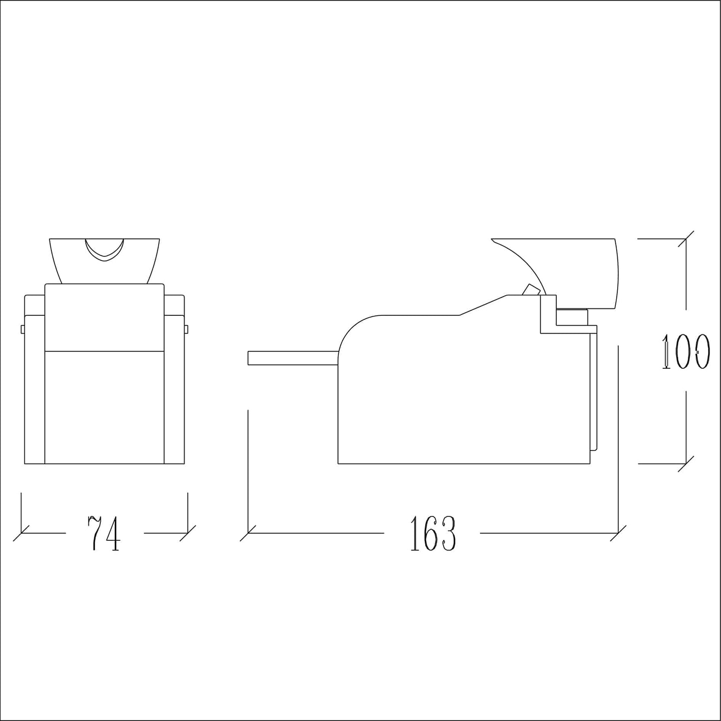 Fauteuil de Lavage URBAN