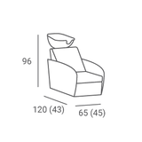 Fauteuil de Lavage VANITY P
