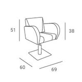 Fauteuil de Coiffure VIDA