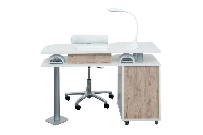 Maniküre -Tisch wellig