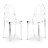 Lot 2x Chaises CRYSTA