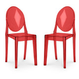 Lot 2x Chaises CRYSTA