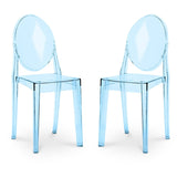 Lot 2x Chaises CRYSTA