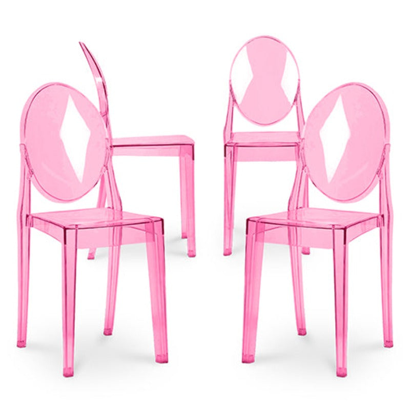 Lot 4x Chaises CRYSTA