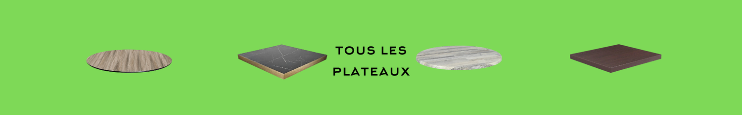 PLATEAUX DE TABLE DE RESTAURANT