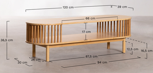 Table basse Bambou