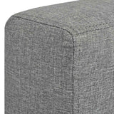 Fauteuil gris foncé tissu