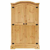 Garde-robe avec 2 portes Gamme Corona pin mexicain