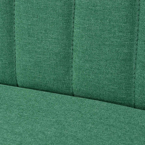 Canapé 117x55,5x77 cm Tissu Vert
