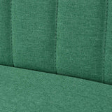 Canapé 117x55,5x77 cm Tissu Vert