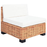 Ensemble de canapés 27 pcs Rotin naturel
