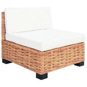 Ensemble de canapés 18 pcs Rotin naturel