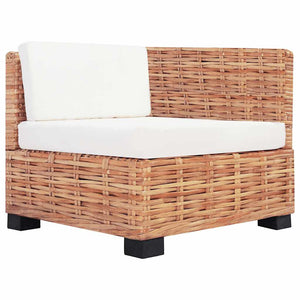Ensemble de canapés 14 pcs Rotin naturel