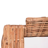 Ensemble de canapés 15 pcs Rotin naturel