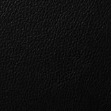 Chaises à manger lot de 4 noir similicuir