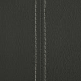 Chaises à manger cantilever lot de 4 gris similicuir