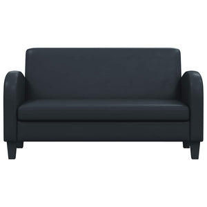 Ensemble de canapés 2 pcs cuir synthétique noir
