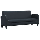 Ensemble de canapés 2 pcs cuir synthétique noir