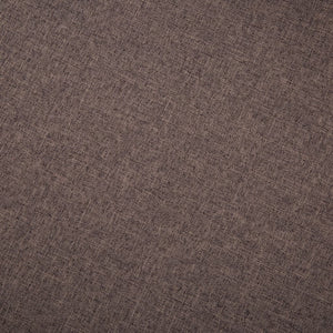Canapé à 3 places Tissu Marron