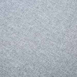 Canapé d'angle revêtement en tissu 171,5x138x81,5 cm gris clair