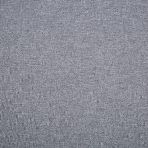 Canapé à 3 places revêtement en tissu 172x70x82 cm gris clair