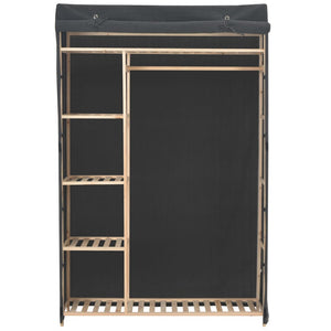 Garde-robe Gris 110 x 40 x 170 cm Tissu