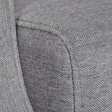 Fauteuil gris tissu