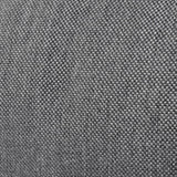 Chaise longue pliable de sol Gris Tissu