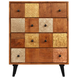 Commode à tiroirs 60x30x75 cm Bois d'acacia massif