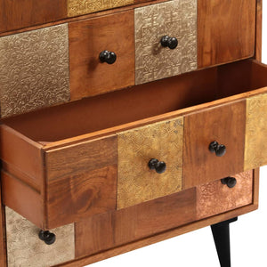 Commode à tiroirs 60x30x75 cm Bois d'acacia massif