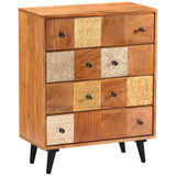 Commode à tiroirs 60x30x75 cm Bois d'acacia massif