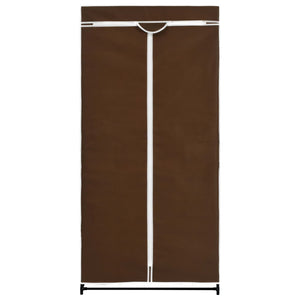2 pcs Garde-robes Marron 75x50x160 cm