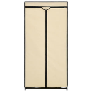 2 pcs Garde-robes Crème 75x50x160 cm