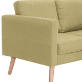 Canapé à 3 places tissu vert