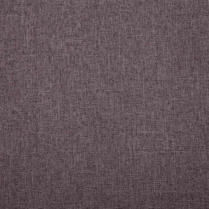 Ensemble de canapé 2 pcs tissu taupe