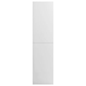 Garde-robe Blanc brillant 100x50x200 cm Bois d'ingénierie