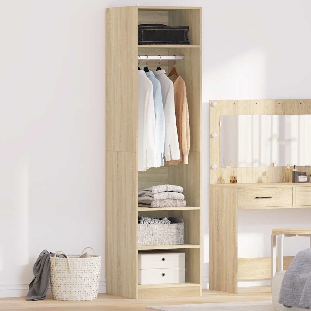 Garde-robe Chêne sonoma 50x50x200 cm Bois d'ingénierie