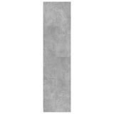 Garde-robe Gris béton 50x50x200 cm Bois d'ingénierie