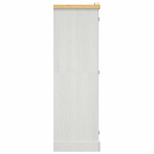 Garde-robe avec 3 portes Gamme Corona pin mexicain Blanc