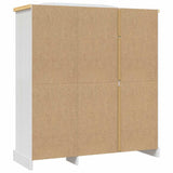 Garde-robe avec 3 portes Gamme Corona pin mexicain Blanc