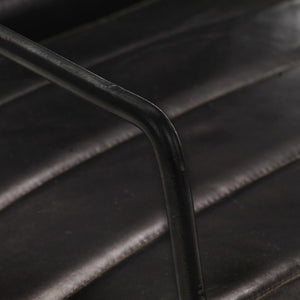 Fauteuil Noir Cuir véritable