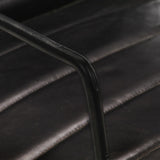 Fauteuil Noir Cuir véritable
