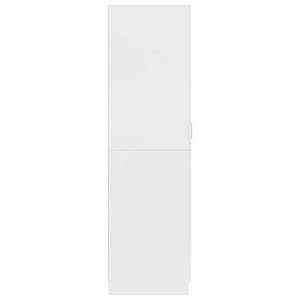 Garde-robe Blanc 80x52x180 cm Bois d’ingénierie