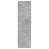 Garde-robe Gris béton 80x52x180 cm Bois d’ingénierie